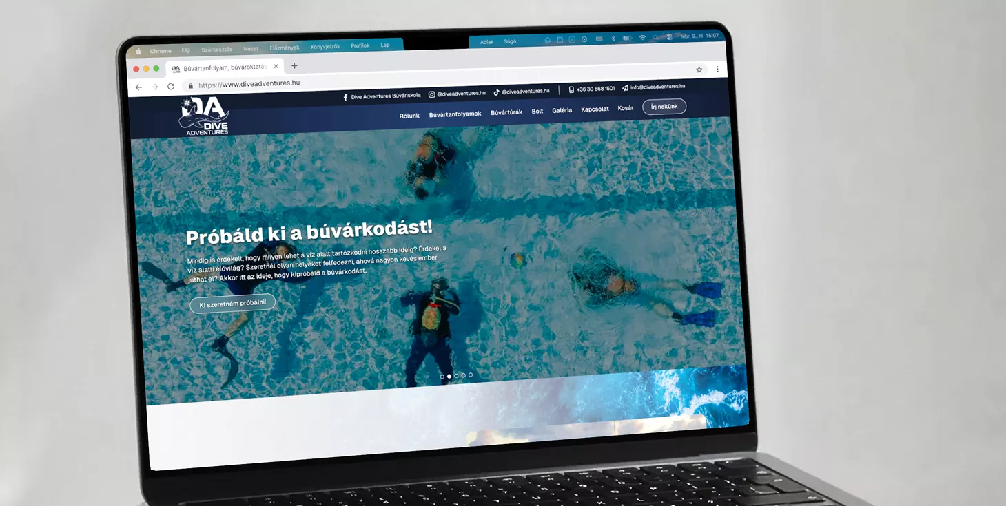 diveadventures.hu referencia kép