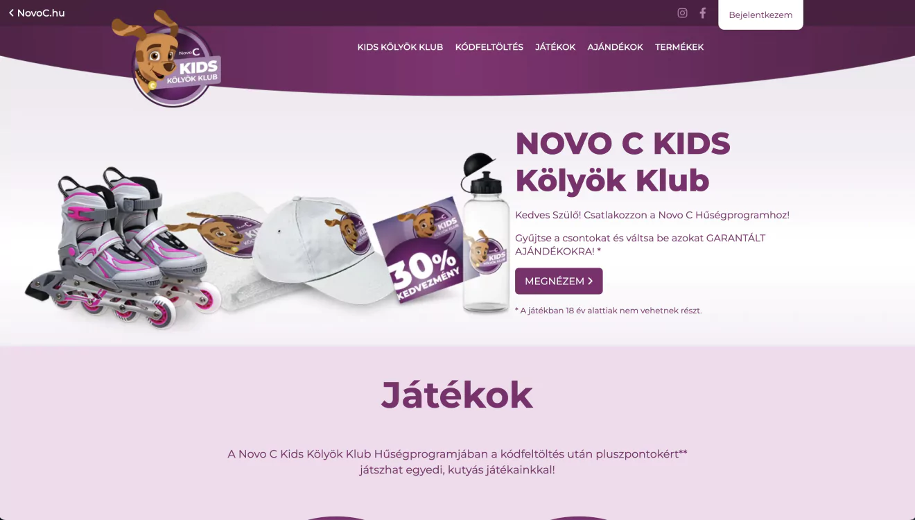 Novo C kids referencia